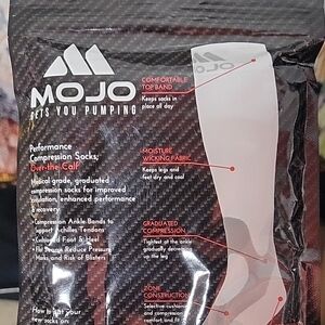 Mojo Compression Socks -  White